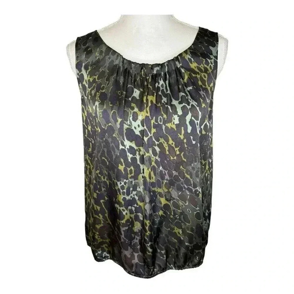 LOFT Women’s‎ Medium Multicolored Animal Print Sleeveless Top - Picture 1 of 7